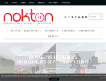 Tablet Screenshot of noktonmagazine.com